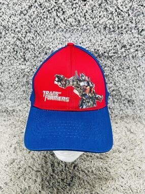 Transformers 2013 Desginwear Decepticon Baseball Cap Hat Red Blue Optimus Prime